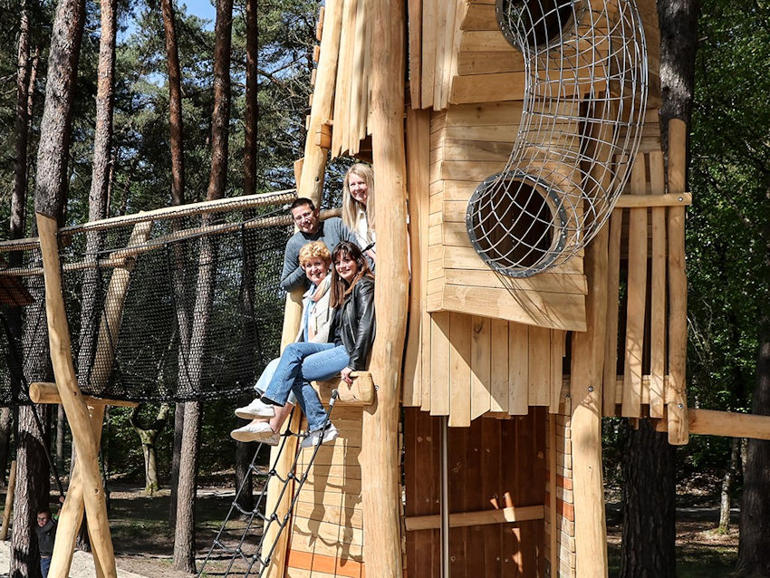 Provinciaal domein Lilse Bergen (Be) investeert in nieuwe accommodaties en nettenparcours