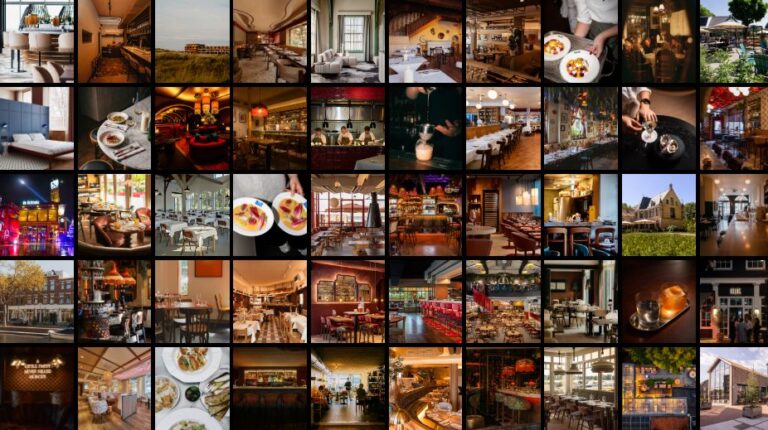 Collage van de 55 genomineerden voor de Entree Awards 2026