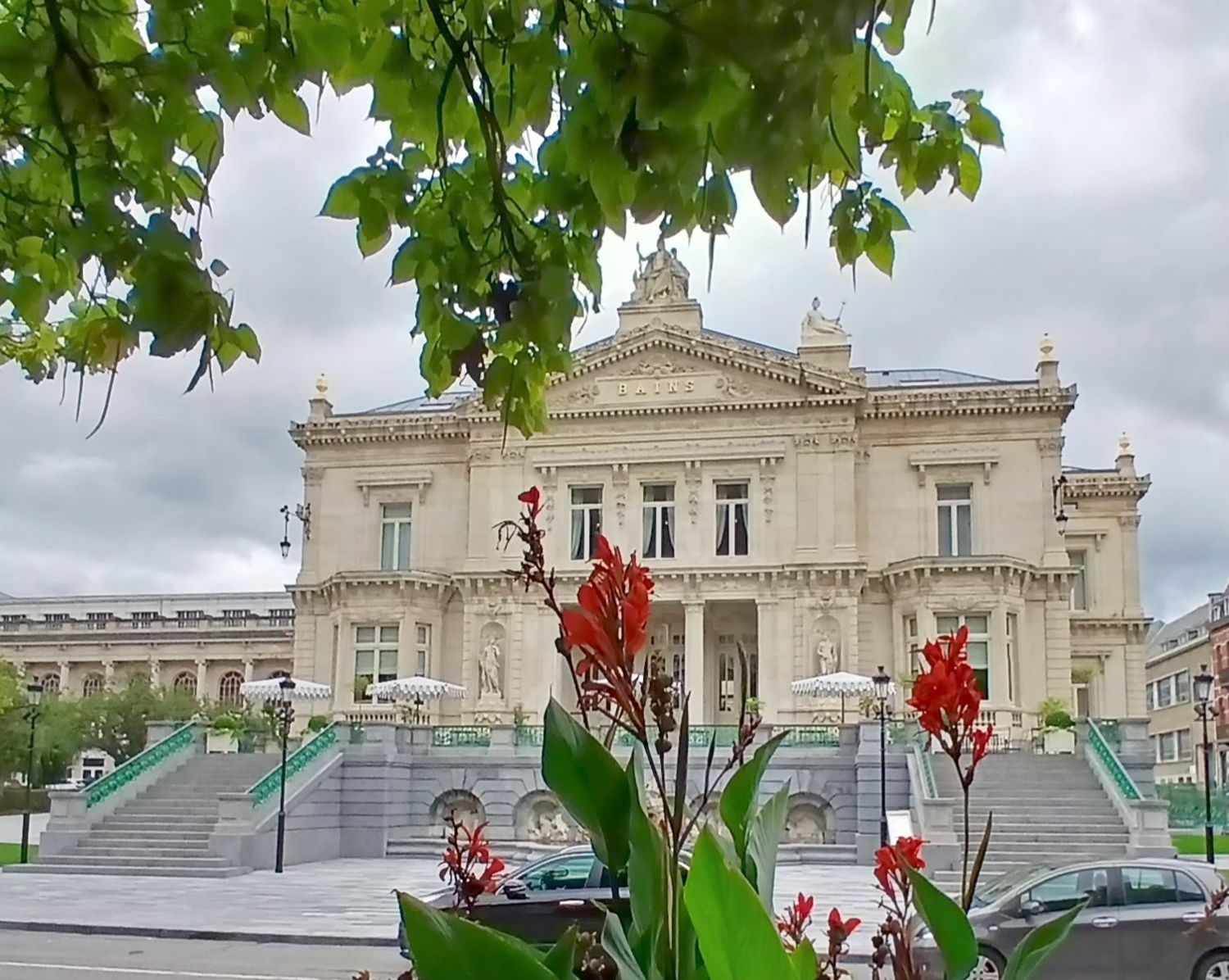 Het badhuis Les Bains in het Belgische kuuroord Spa