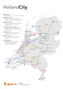 Holland City metrokaart