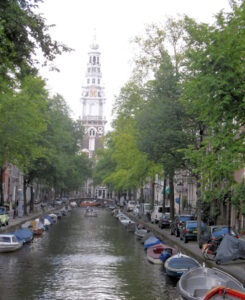 De Amsterdamse grachten; één van de  Werelderfgoederen.